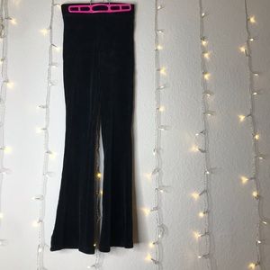 Velvet Flare Pants